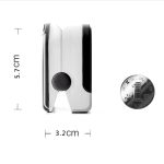 Finger-Pulsoximeter, LED-HD-Display, tragbare Oximeterausrüstung, Blutsauerstoffmonitor, Pulsoximeter, M130 (Black), M130 (Orange), M130 (Green), M130 (Blue, M130 (Magenta) – Bild 3