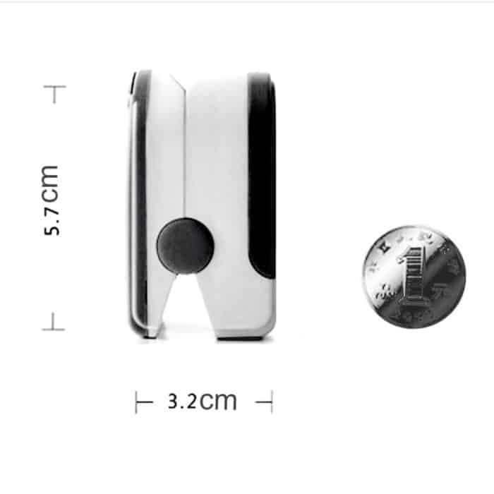Finger-Pulsoximeter, LED-HD-Display, tragbare Oximeterausrüstung, Blutsauerstoffmonitor, Pulsoximeter, M130 (Black), M130 (Orange), M130 (Green), M130 (Blue, M130 (Magenta) – Bild 3