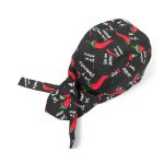 Unisex-Koch-Kellner-Arbeitsmütze im schlichten Stil, Piratenhut, Turbanmütze, Turban Cap 2, Turban Cap Red, Turban Cap Black, Turban Cap stripe, Turban Cap1