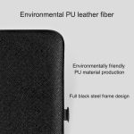 12-in-1 fortschrittliches Edelstahl-Nagelpflege-Clipper-Pediküre-Maniküre-Set mit Lederetui, Red+Black, Yellow+Black – Bild 7