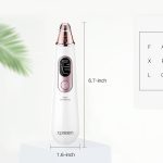 Xpreen wiederaufladbare Porenreiniger Home Facial Beauty Device mit LED-Bildschirm und 4 Sonden – Bild 2