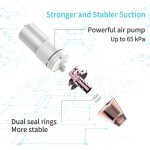 Xpreen wiederaufladbare Porenreiniger Home Facial Beauty Device mit LED-Bildschirm und 4 Sonden – Bild 4