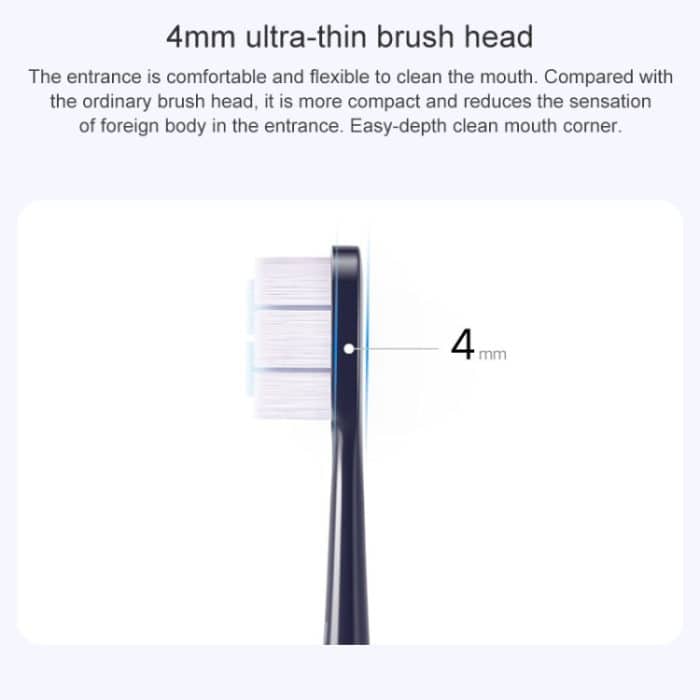 Xiaomi Mijia T700 IPX7 Sonic Elektrische Zahnbürsten mit LED-Anzeige – Bild 3