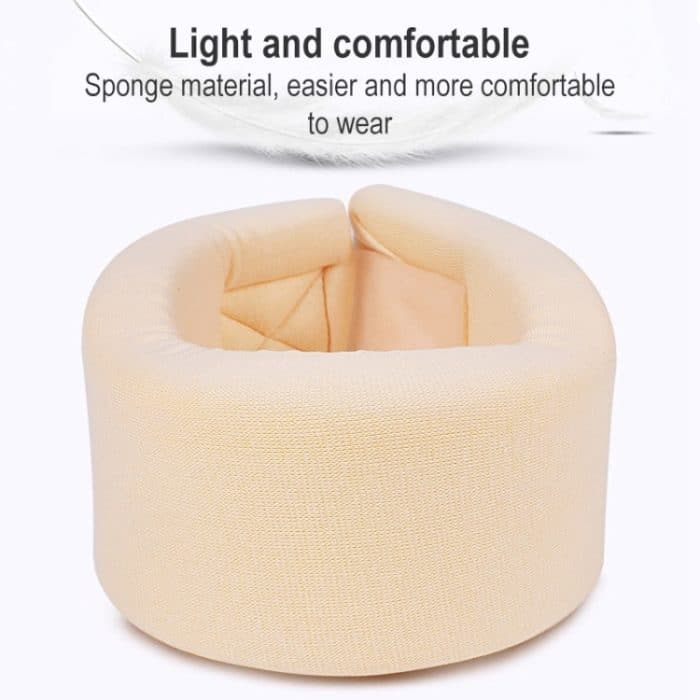 2 Stück 003 Haushalts-Schwammhalsband für Männer und Frauen, atmungsaktiv, verstellbare Halskrause, Größe: L, L – Bild 6