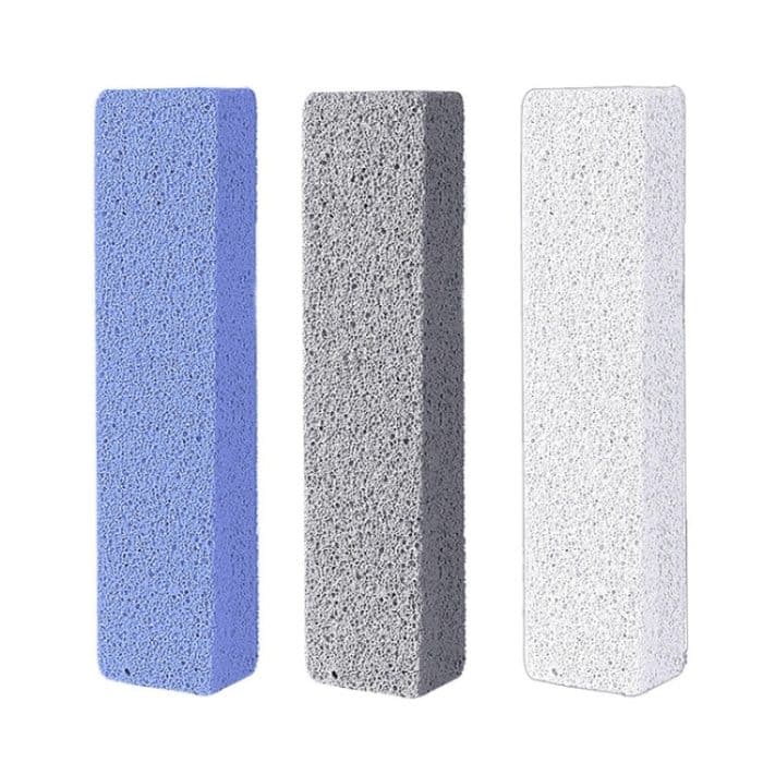 5 stücke 038 langes glas graubstein mehrfach facettierter Peeling-Fuß-Rub – Bild 1