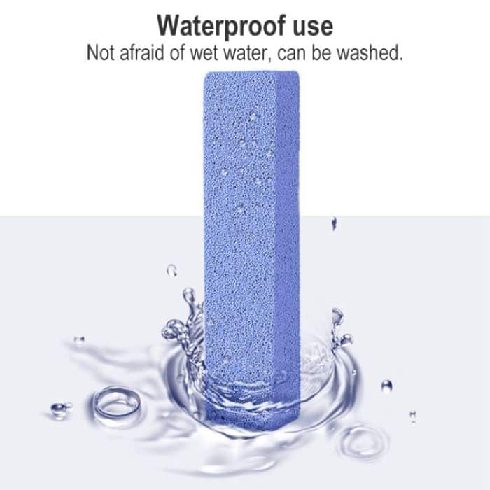 5 stücke 038 langes glas graubstein mehrfach facettierter Peeling-Fuß-Rub – Bild 4