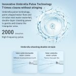 Original Xiaomi Mijia F300 Elektroimpuls-Munddusche, Zahnreiniger, Fassungsvermögen: 240 ml, F300 – Bild 2