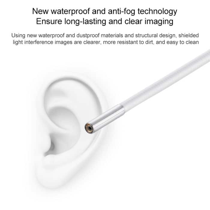Supereyes Y001 Haustier-Tier-Ohrmilweiß-Mund-elektronisches digitales festes Fokus-Endoskop – Bild 5