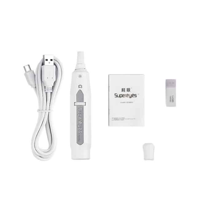 Supereyes Y008P Haustierohrnase-Mund-drahtloses digitales elektronisches Endoskop – Bild 3