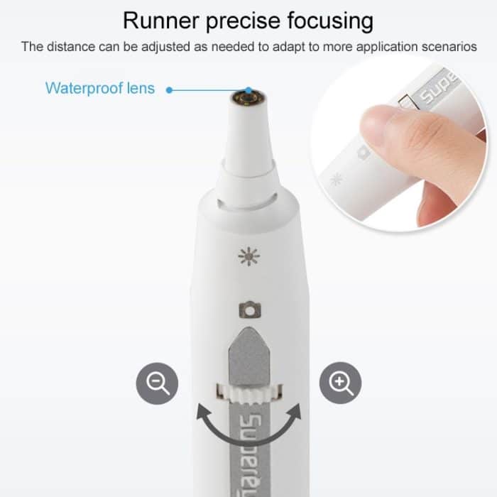 Supereyes Y008P Haustierohrnase-Mund-drahtloses digitales elektronisches Endoskop – Bild 8