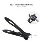 Nail Art Tool Nagelknipser, Edelstahl-Nagelzange, Größe: S, 6,9 x 1,3 cm, Size: 6.9 x 1.3cm (Black), Size: 6.9 x 1.3cm (Silver) – Bild 3