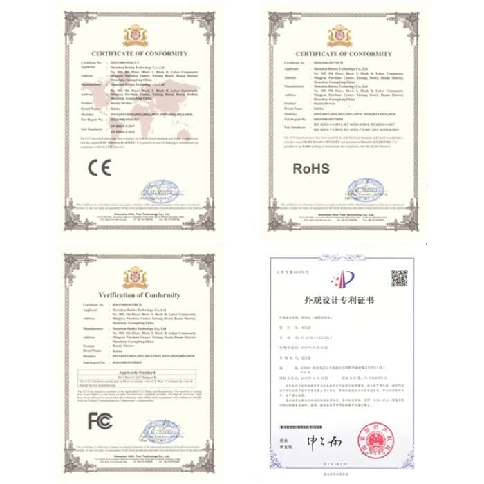 BLK-D919 RF-Instrument, Gesichtsvibration, kompaktes Lifting-Massagegerät, Mikrostrom-Schönheitsinstrument – Bild 12