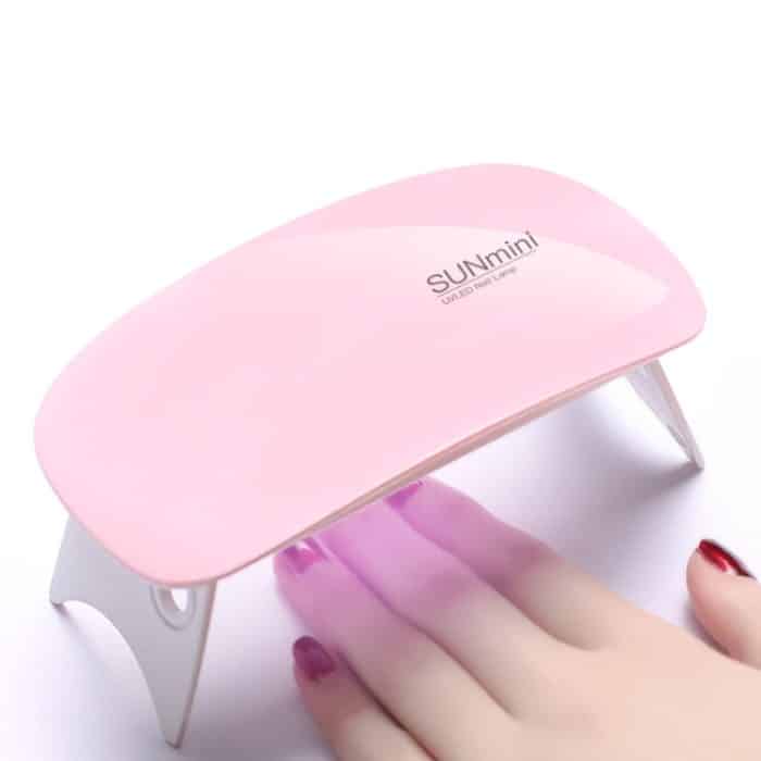 SUN mini 2 6W UV + LED USB Nagellampe Fingernagel Gel Härtungstrockner – Bild 2