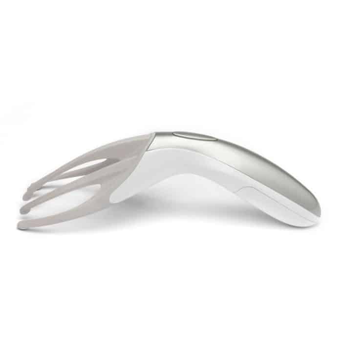 Mini tragbarer multifunktionaler Kopfmassagegerät-Massagekamm, batteriebetrieben, Battery Powered (Black), Battery Powered (Gold), Battery Powered (White) – Bild 2