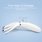 Mini tragbarer multifunktionaler Kopfmassagegerät-Massagekamm, batteriebetrieben, Battery Powered (Black), Battery Powered (Gold), Battery Powered (White) – Bild 9