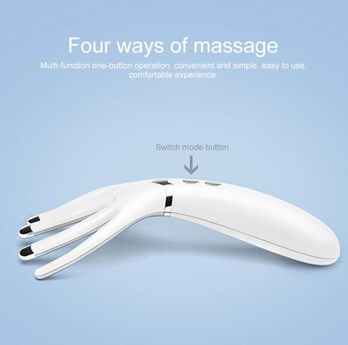 Mini tragbarer wiederaufladbarer multifunktionaler Kopfmassagegerät-Massagekamm, Rechargeable – Bild 9