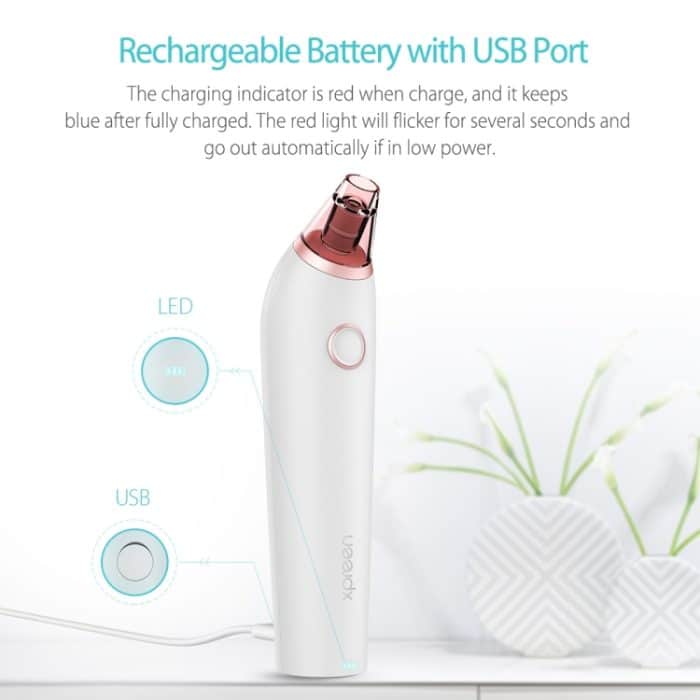 XPREEN XPRE027 Mitesserentferner, wiederaufladbarer elektrischer mikrokristalliner IPL-Porenreiniger – Bild 7