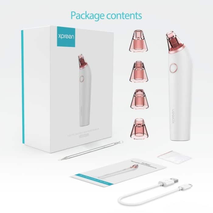 XPREEN XPRE027 Mitesserentferner, wiederaufladbarer elektrischer mikrokristalliner IPL-Porenreiniger – Bild 10
