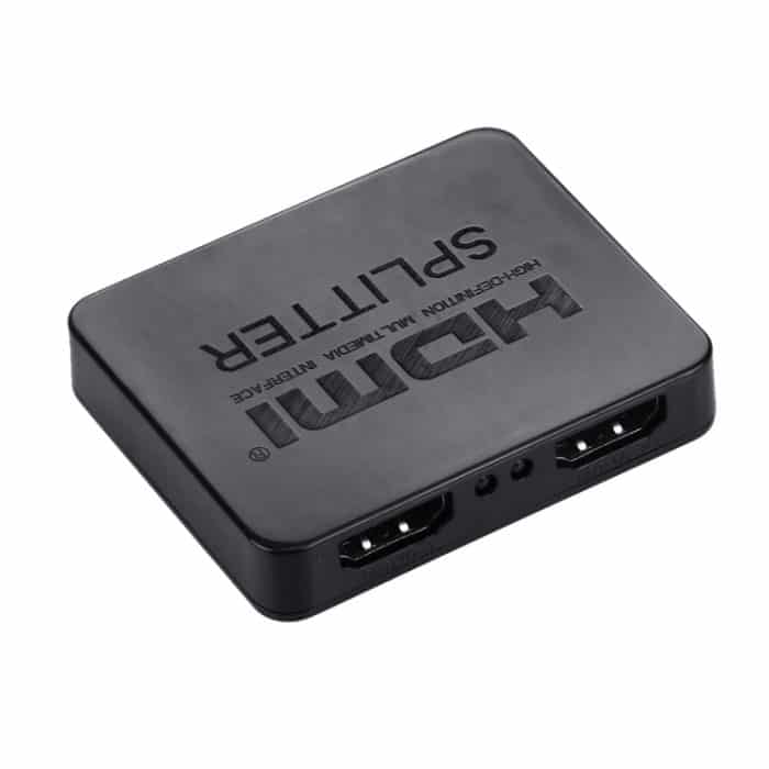 4K HDMI Splitter Full HD 1080p Video HDMI Switch Switcher 1x2 Split Out Verstärker Dual Display für HDTV DVD PS3 Xbox, 4K HDMI (Black), 4K HDMI (White) – Bild 3