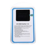 4K HDMI Splitter Full HD 1080p Video HDMI Switch Switcher 1x2 Split Out Verstärker Dual Display für HDTV DVD PS3 Xbox, 4K HDMI (Black), 4K HDMI (White) – Bild 7