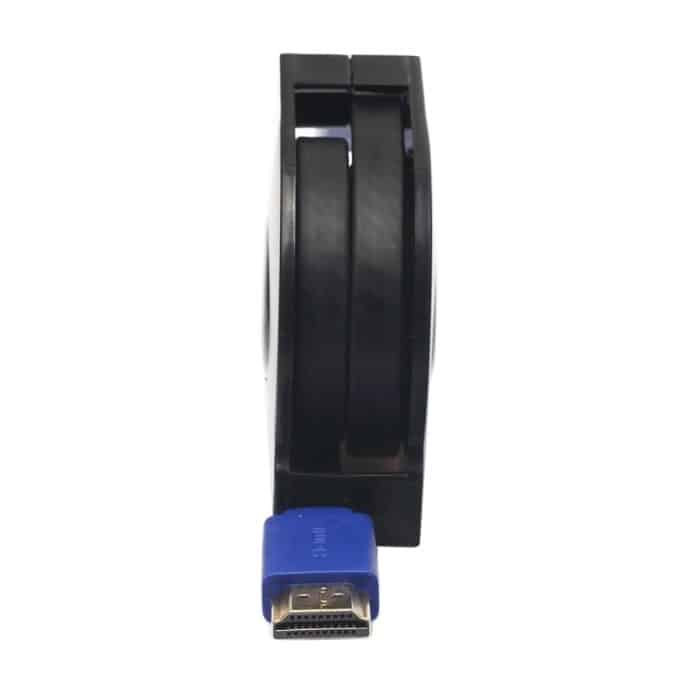 1,8 m HDMI 1.4 (1080P) vergoldete Anschlüsse HDMI-Stecker auf HDMI-Stecker, einziehbares Flachkabel, Length: 1.8m – Bild 5