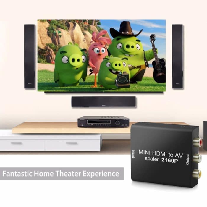 Mini-HDMI-auf-AV/CVBS-Composite-Videosignalkonverter, Mini HDMI to AV / CVBS – Bild 7