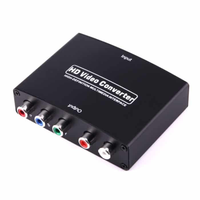 1080P HD HDMI zu YPbPr Video- und R/L-Audio-Adapter-Konverter, HDMI to YPbPr+R/L – Bild 2