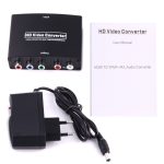 1080P HD HDMI zu YPbPr Video- und R/L-Audio-Adapter-Konverter, HDMI to YPbPr+R/L – Bild 6