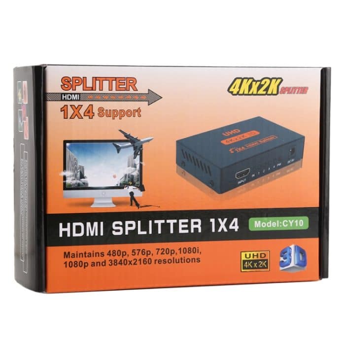 CY10 UHD 4K x 2K 3D 1 x 4 HDMI-Splitter, CY10 – Bild 13