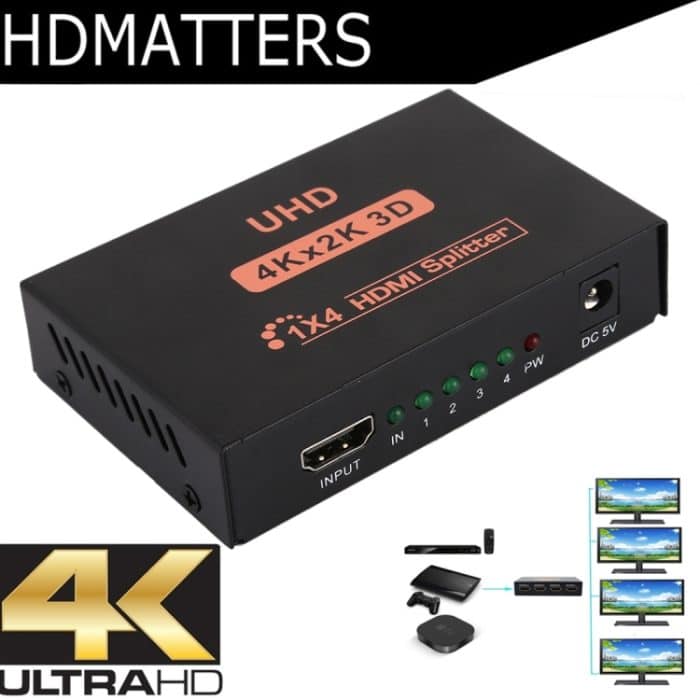 CY10 UHD 4K x 2K 3D 1 x 4 HDMI-Splitter, CY10 – Bild 6