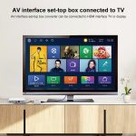 HOWEI HW-2105 Mini AV CVBS/L+R Audio zu HDMI Konverter Adapter, unterstützt Scaler 1080P, HW-2105 AV to HDMI – Bild 10