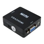 HOWEI HW-2107 HD 1080P Mini VGA zu HDMI Scaler Box Audio Video Digital Konverter – Bild 2