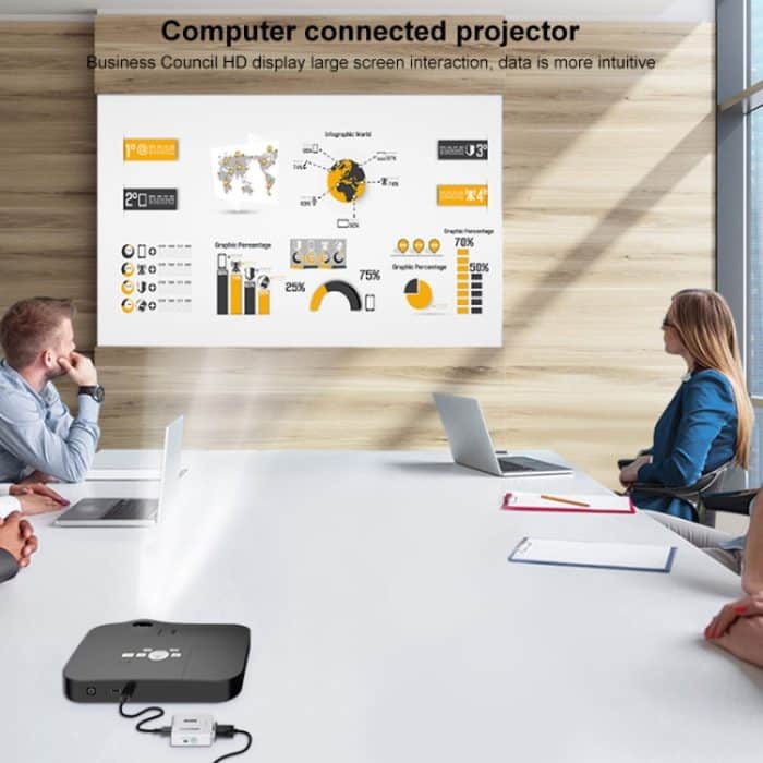 HOWEI HW-2107 HD 1080P Mini VGA zu HDMI Scaler Box Audio Video Digital Konverter – Bild 12