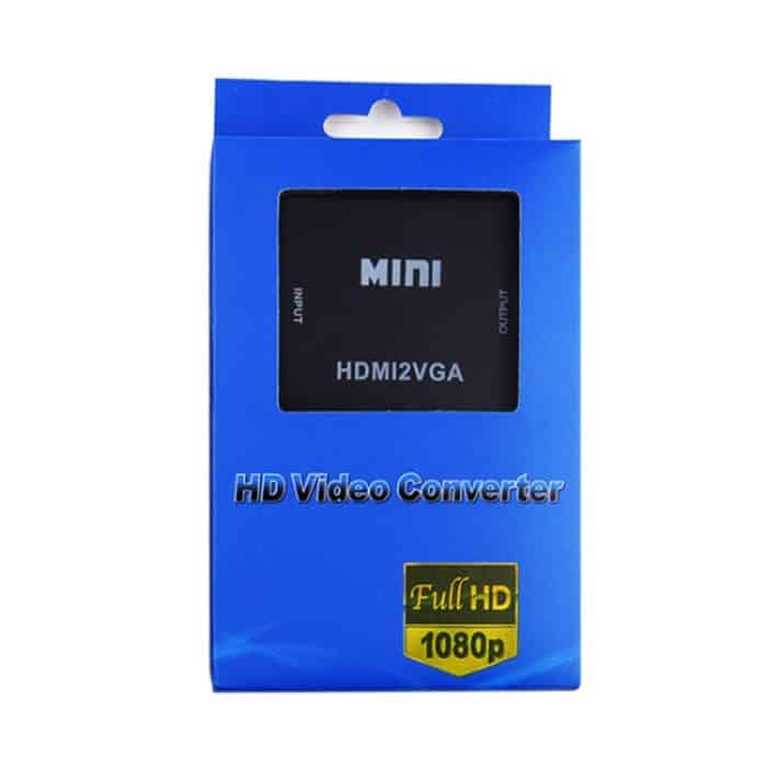 HOWEI HW-2109 Mini-HDMI-zu-VGA-Video-Audio-Konverter – Bild 4
