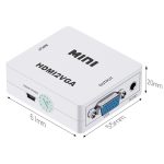 HOWEI HW-2109 Mini-HDMI-zu-VGA-Video-Audio-Konverter – Bild 5