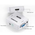 HOWEI HW-2109 Mini-HDMI-zu-VGA-Video-Audio-Konverter – Bild 6