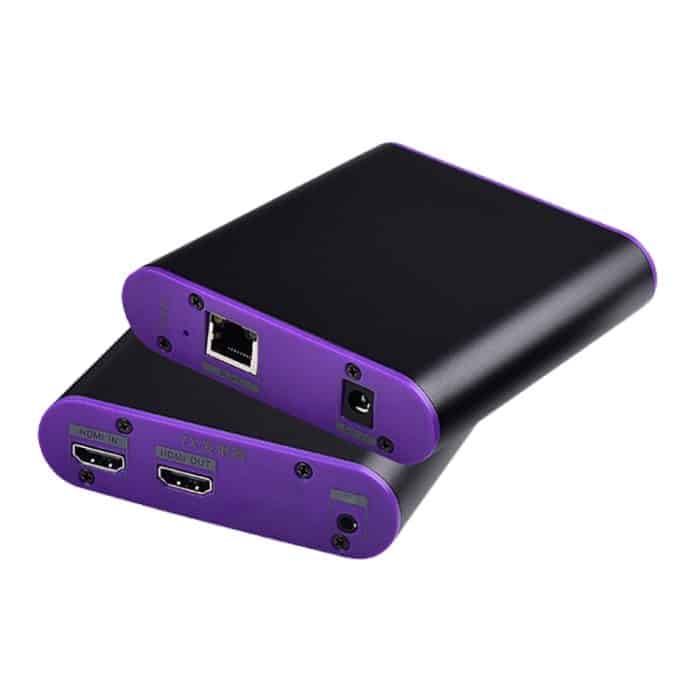 CAT871 HDMI Extender (Empfänger und Sender) über CAT5e/CAT6-Kabel mit IR, Übertragungsentfernung: 120 m, CAT871 – Bild 1