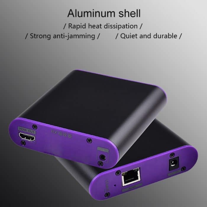 CAT871 HDMI Extender (Empfänger und Sender) über CAT5e/CAT6-Kabel mit IR, Übertragungsentfernung: 120 m, CAT871 – Bild 5