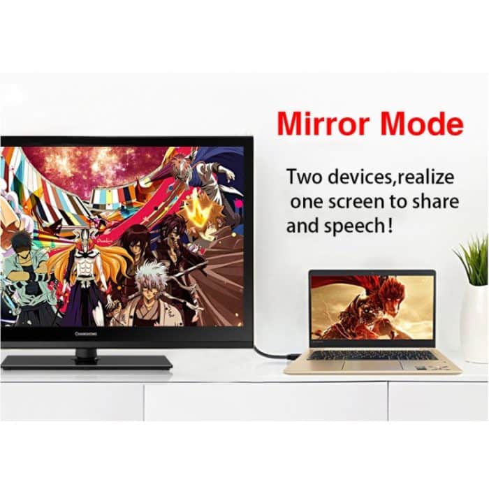 1 m HDMI 1.4 Version 1080P Gewebte Netzlinie Blau Schwarzer Kopf HDMI-Stecker auf HDMI-Stecker Audio-Video-Anschlussadapterkabel – Bild 7