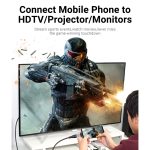 Typ-C-Stecker zum HDMI Version 2.0-Adapter, unterstützt visuelle 3D-Effekte – Bild 6