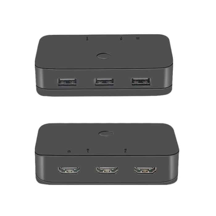 2x1 4Kx2K HDMI / USB / KVM-Schalter – Bild 2