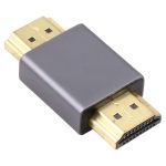 Vergoldeter Kopf-Stecker-Stecker-HDMI-Adapter (schwarz), HDMI Male to HDMI Male Grey, HDMI Male to HDMI Male Black