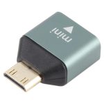 Adapter mit vergoldetem Kopf, Mini-HDMI-Stecker auf HDMI-Buchse – Bild 2