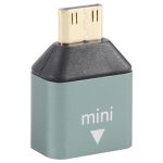 Adapter mit vergoldetem Kopf, Mini-HDMI-Stecker auf HDMI-Buchse – Bild 3