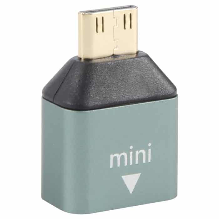 Adapter mit vergoldetem Kopf, Mini-HDMI-Stecker auf HDMI-Buchse – Bild 3