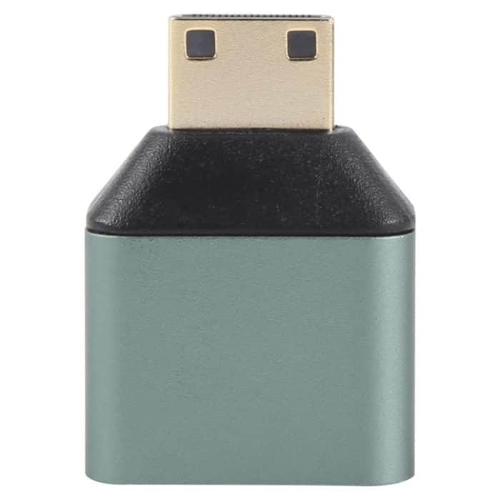 Adapter mit vergoldetem Kopf, Mini-HDMI-Stecker auf HDMI-Buchse – Bild 4