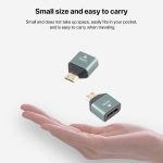 Adapter mit vergoldetem Kopf, Mini-HDMI-Stecker auf HDMI-Buchse – Bild 7