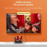 Mini-HDMI-Stecker zu HDMI-weiblicher Gold-plattierter Kopfadapter – Bild 8
