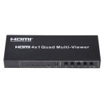 4-in-1-HDMI-Quad-Multiviewer mit nahtlosem Umschalter, EU-Stecker, 4 x 1, EU Plug, 4 x 1, AU Plug, 4 x 1, UK Plug, 4 x 1, US Plug