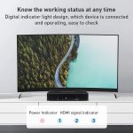 Measy SWH4631 4K 60Hz 3 In 1 Out HDMI Konverter Switcher, Steckertyp: EU-Stecker, EU Plug – Bild 8